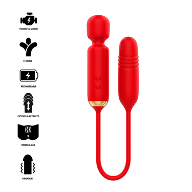 Massaggiatore MIA DOUBLE PLEASURE WAND: Potenza, Relax e Piacere